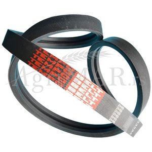 2HB2250 La wrapped banded v-belt shwartz (CL 629763.0)
