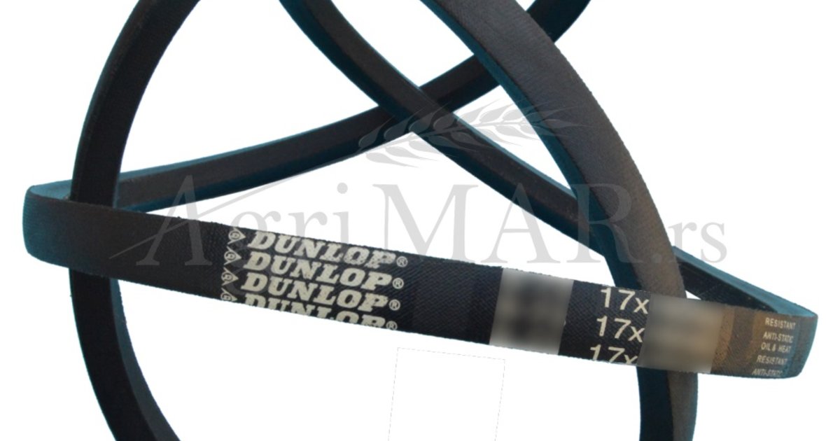 Length 1400 mm VEE Auxiliary Drive Fan Belt 17mm x 11mm B Section V Belt B55 