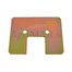 CL 735936.1 BACKING PLATE OF PADDLE 120x88x3