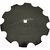 notched disc for harrows plough 560x4.5/36 [boron steel] SHWARTZ