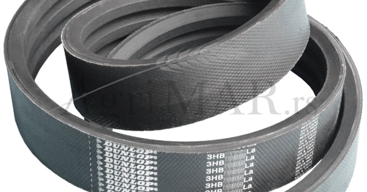 3HB4480 La wrapped banded v-belt 