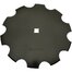 notched disc for harrows plough 660x5/41 [boron steel] SHWARTZ