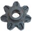 CL 503030.1 SPROCKET Φ26 x 7 teeth x 38.4 mm pitch